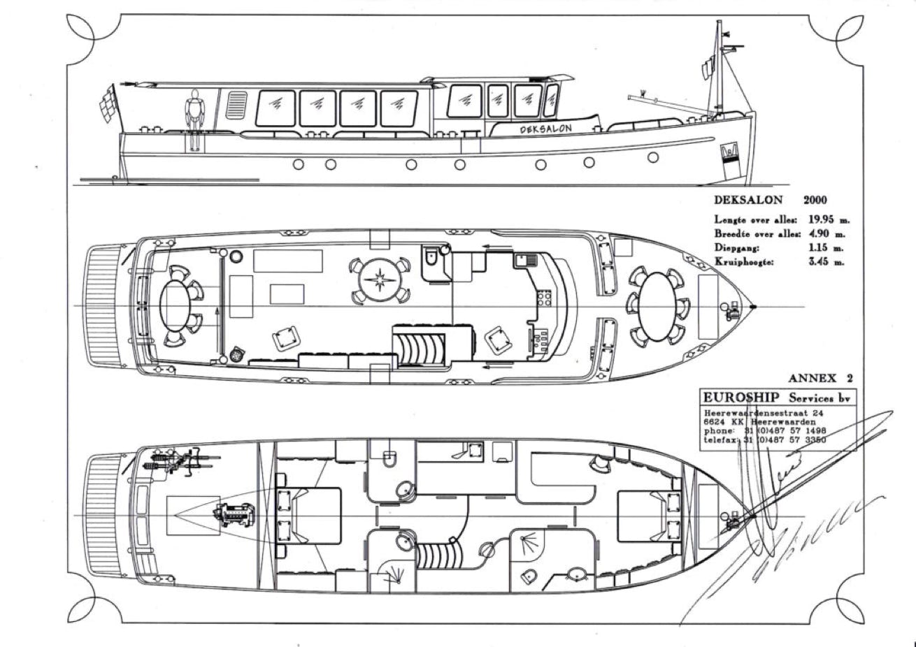 Dekplan Euroship Services Kees Cornelissen Shipyard Casco Luxe Motor